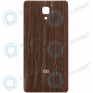 Xiaomi Mi4 Battery cover wood dark brown 8595642204401