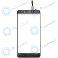 Lenovo A7000 Digitizer touchpanel black  image-1