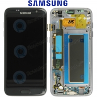 Samsung Galaxy S7 Edge (SM-G935F) Display unit complete black GH97-18767aGH97-18533A
