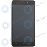 Lenovo A7000 Display module frontcover+lcd+digitizer black  image-1
