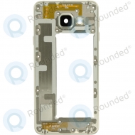 Samsung Galaxy A3 2016 (SM-A310F) Middle cover gold GH97-18074A