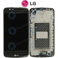 LG K10 (K420N) Display module frontcover+lcd+digitizer blackACQ88868304