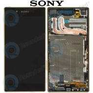 Sony Xperia Z5 Dual (E6633, E6683) Display unit complete gold1298-5922