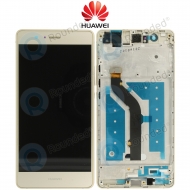 Huawei P9 Lite (VNS-L21, VNS-L31) Display module front cover + LCD + digitizer gold
