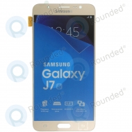 Samsung Galaxy J7 2016 (SM-J710F) Display module LCD + Digitizer gold GH97-18855A; GH97-18931A GH97-18855A