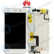 Huawei Y5 II 2016 (Honor 5) Display unit complete white 97070MVP 97070MVP
