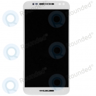 Motorola Moto X Style, Moto X Pure Edition (XT1572) Display module LCD + Digitizer white 01018336002