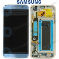 Samsung Galaxy S7 Edge (SM-G935F) Display unit complete coral blue GH97-18767G GH97-18533G GH97-18533G