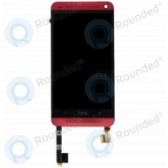 HTC One (M7) Display module frontcover+lcd+digitizer red 80H01568-02