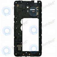 Huawei Y635 (Y635-L21) Middle cover + Camera lens black 02350HKC image-1