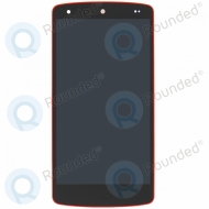 LG Nexus 5 (D820, D821) Display unit complete red ACQ86661403 ACQ86661403