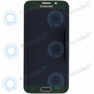Samsung Galaxy S6 Edge (SM-G925F) Display unit complete green GH97-17162E GH97-17162E image-1