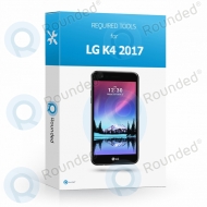 Lg K4 2017 M160e Display Unit Complete Black Acq89888601