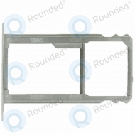 Huawei Honor 7 Sim tray + MicroSD tray white   image-1