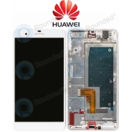 Huawei Honor 6 Plus Display module frontcover+lcd+digitizer white