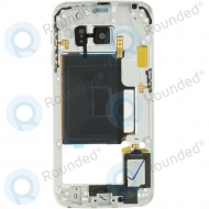 Samsung Galaxy S6 Edge (SM-G925F) Middle cover white GH96-08595B GH96-08595B image-1
