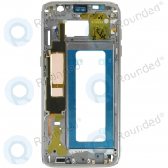 Samsung Galaxy S7 Edge (SM-G935F) Middle cover coral blue