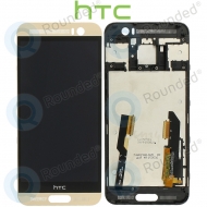 HTC One M9+ Display module frontcover+lcd+digitizer gold