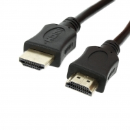 HDMI cable 15 meter Version: 1.4 HighSpeed with Ethernet. Connector types: HDMI A Male to HDMI A Male. AWG number: 28. Length: 15 meter. Color: Black.
