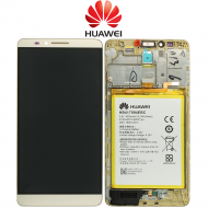 Huawei Ascend Mate 7 Display unit complete gold 02350CAK 02350CAK