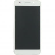 Huawei Honor 6 Display unit complete white The display screen contain a front, lcd and touch unit. Original service pack.   image-1