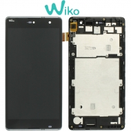 Wiko Robby Display module frontcover+lcd+digitizer black M121-V54980-000 M121-V54980-000