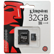Kingston microSDHC Card 32GB incl. Adapter