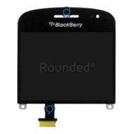 BlackBerry 9900 Bold display full module, digitizer screen assembly black spare part LCD-3402-001-111