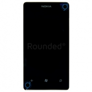 Nokia 800 Lumia display module, beeldscherm module zwart onderdeel AMS391PJ04