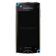Sony Ericsson ST18i Xperia Ray display module, digitizer assembly gold spare part DISPLM