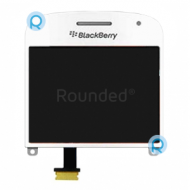 BlackBerry 9900 Bold display full module, digitizer screen assembly white spare part LCD-34012-002-111