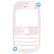 Nokia 200 Asha Front Cover Light Pink