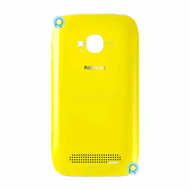 Nokia 710 Lumia battery cover, batterijklep geel onderdeel 040-101646 PC2-2