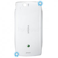 Sony Ericsson LT15, LT18i Xperia Arc, Arc S Battery Cover Pure White
