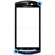 Sony Ericsson MT11i Xperia Neo V front cover, front frame midnight blue spare part FRONTC