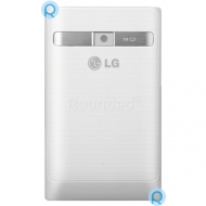 LG E400 Optimus L3 battery cover, battery housing white spare part BATC