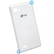 LG P880 Optimus 4X HD battery cover, battery housing white spare part BATC