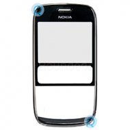 nokia 302 asha cover middle middle housing dark grey