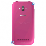 Nokia 610 Lumia battery cover, batterijklep magenta onderdeel BATTC