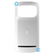 Nokia 808 PureView battery cover, battery housing white spare part BATC