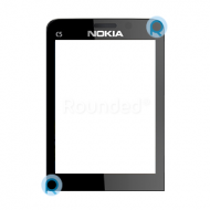 Nokia C5 Display Glass Onderdeel