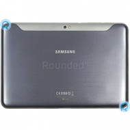 Samsung P7300 Galaxy Tab 8.9 battery cover, batterijklep zwart onderdeel 7320