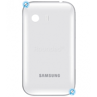 Samsung S5360 Galaxy Y battery cover, battery housing white spare part BATTC