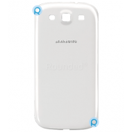 Samsung i9300 Galaxy S 3 battery cover, battery housing marble white spare part PC #21-1 GH98-23340B