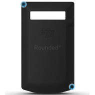 BlackBerry P'9981 Porsche Design battery cover, battery lid black spare part BATTC