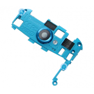 HTC One S Z520e camera inner cover, camera frame binnekant blauw onderdeel 0682