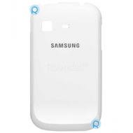 Samsung S5300 Galaxy Pocket battery cover, battery lid white spare part DKWTHB 07