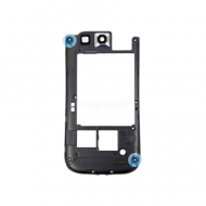 Samsung i9300 Galaxy S 3. middle cover, midden behuizing zwart onderdeel K1MW VMH GH98-23341A