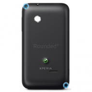 Sony Xperia Tipo Dual ST21i2 battery cover, battery door black spare part BATTC