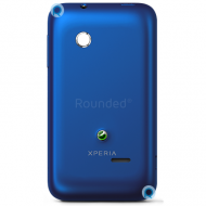 Sony Xperia Tipo ST21i battery cover, battery door blue spare part BATTC